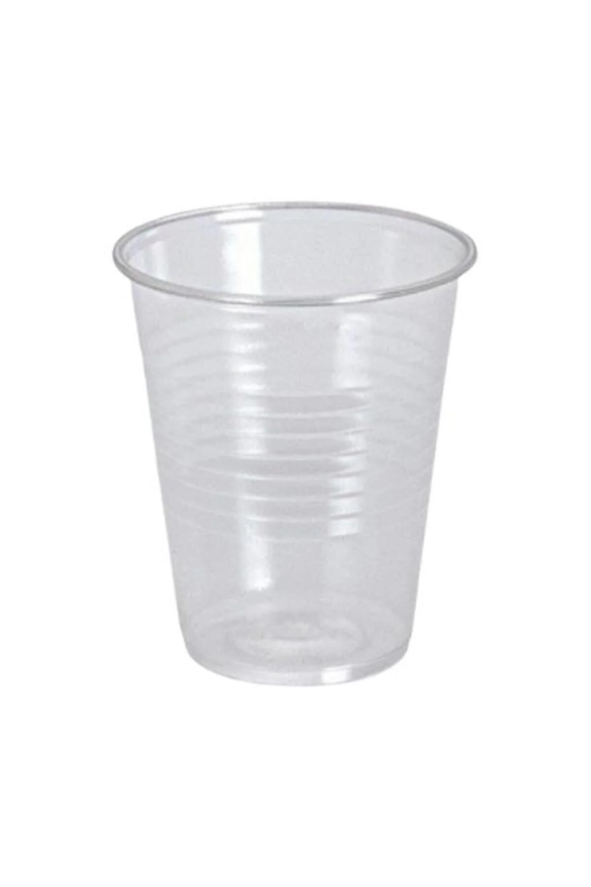 Plastik meşrubat bardağı 180 ml şeffaf 100'lü 30 paket toplam 3000 adet - 1 Parça Sayısı