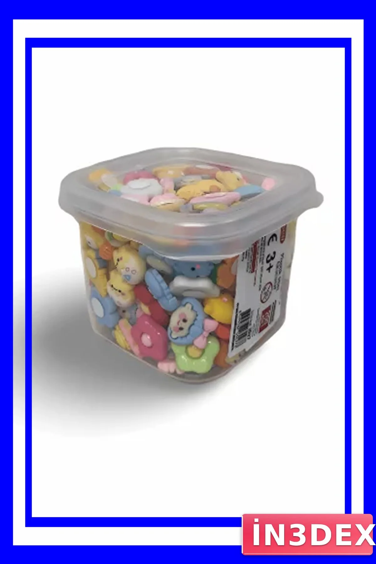 Plastik Mini Aksesuar Silikon 300'lü