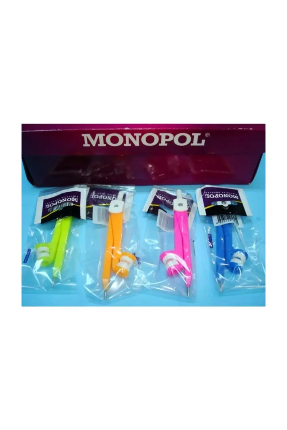 Plastik Pergel 4'lü Set