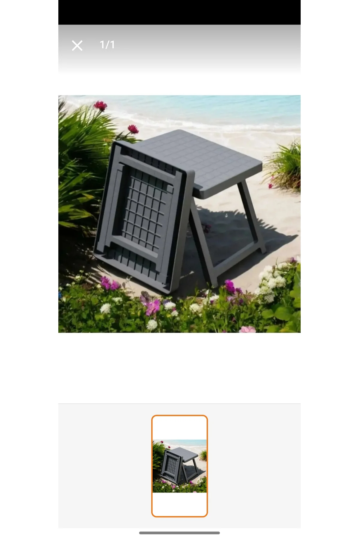 Plastik Portatif Plastik Katlanabilir Kamp Piknik Sehpası Kahvere