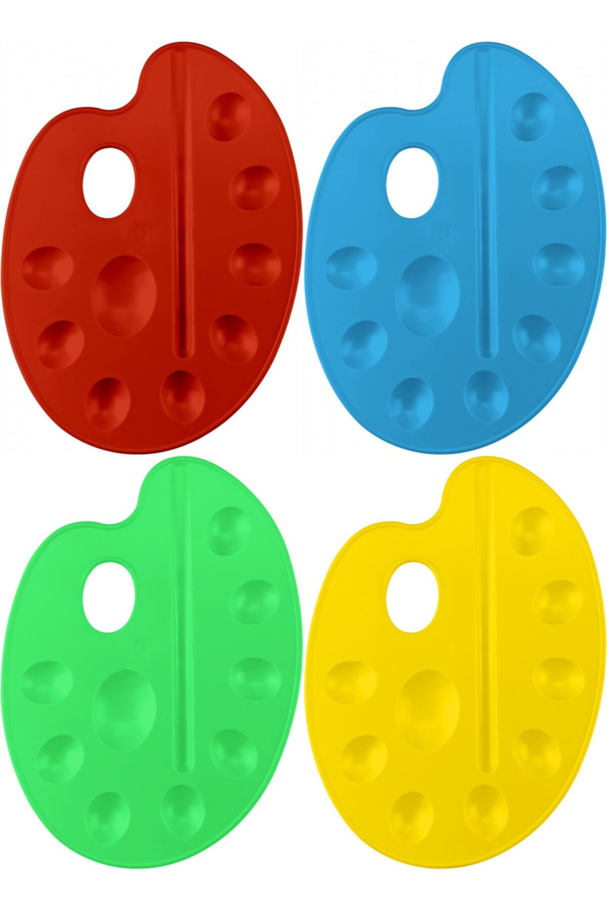 Brons Plastik Renkli Palet N:Br-289