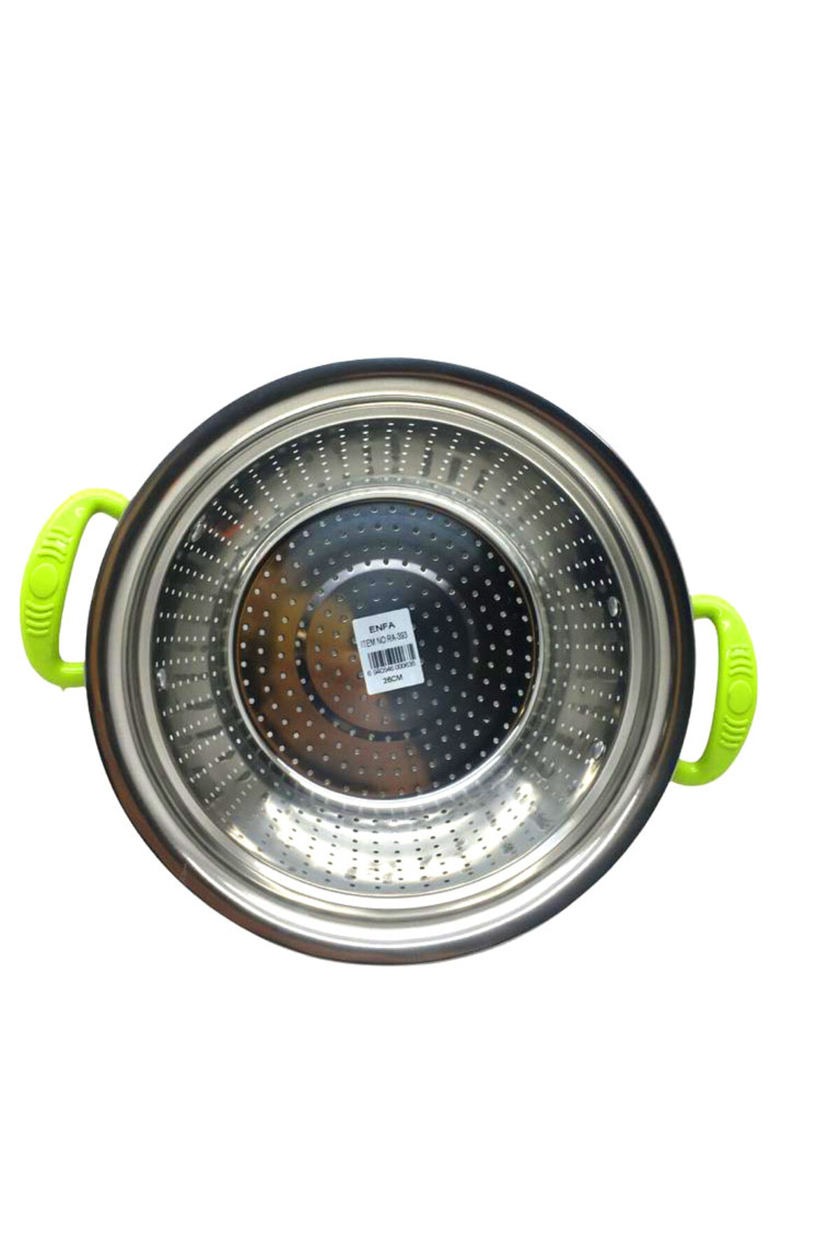 Ok Aksesuar Plastik Renkli Kulp Metal Sepet Süzgeç 26Cm. Go50607056180