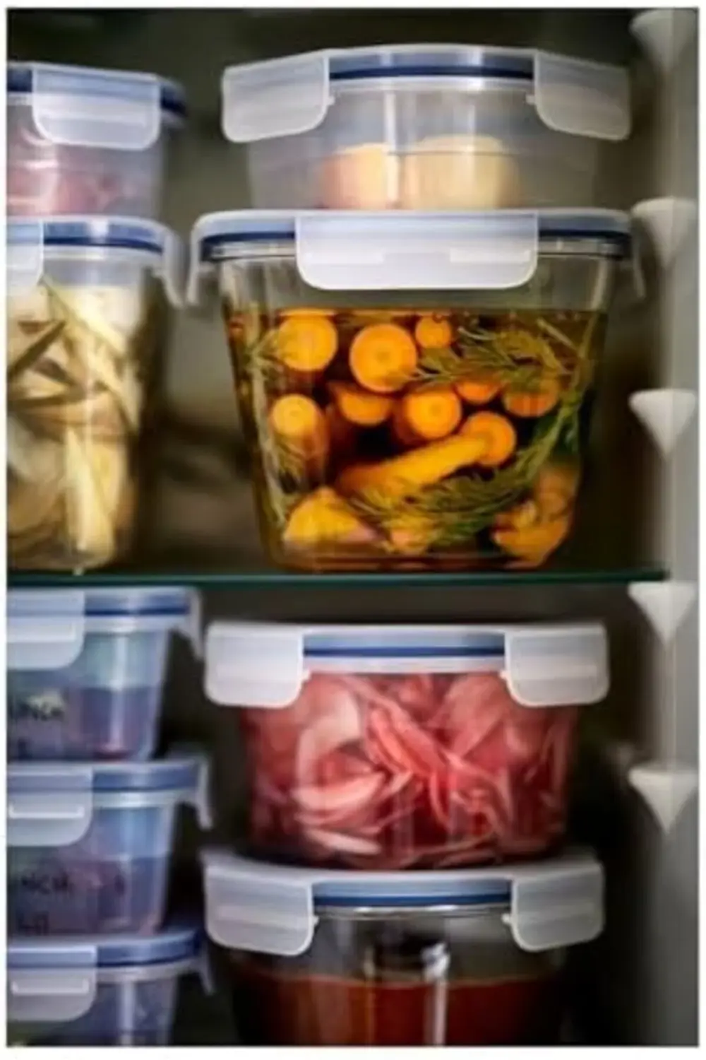 Plastik saklama kabı seti, şeffaf, 750 ml, yuvarlak, 3 parça 1178