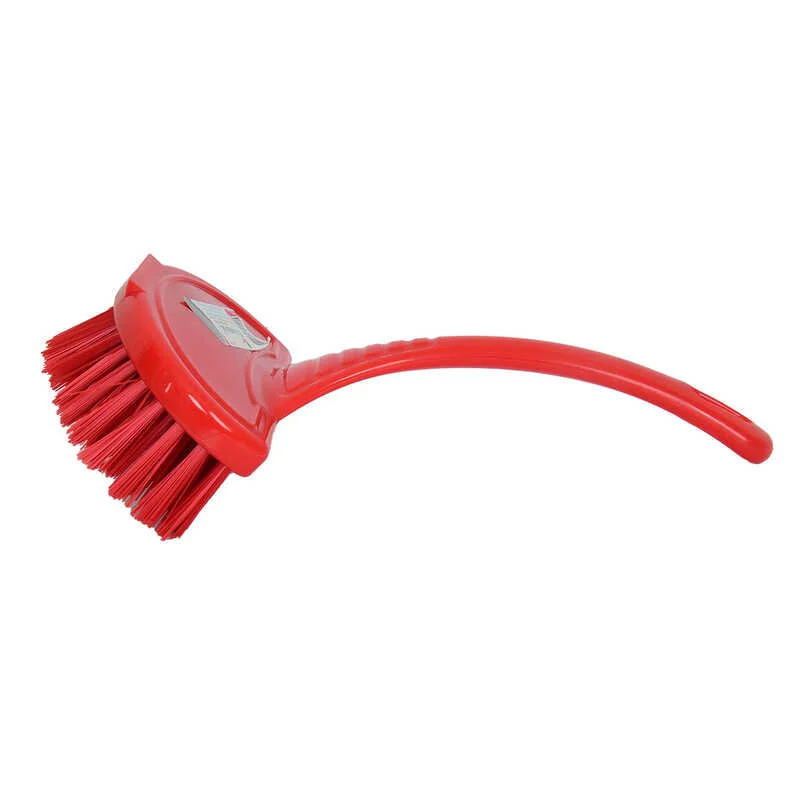 Plastik Saplı Labo ve Küvet Fırçası Karışık Renk 11 Cm