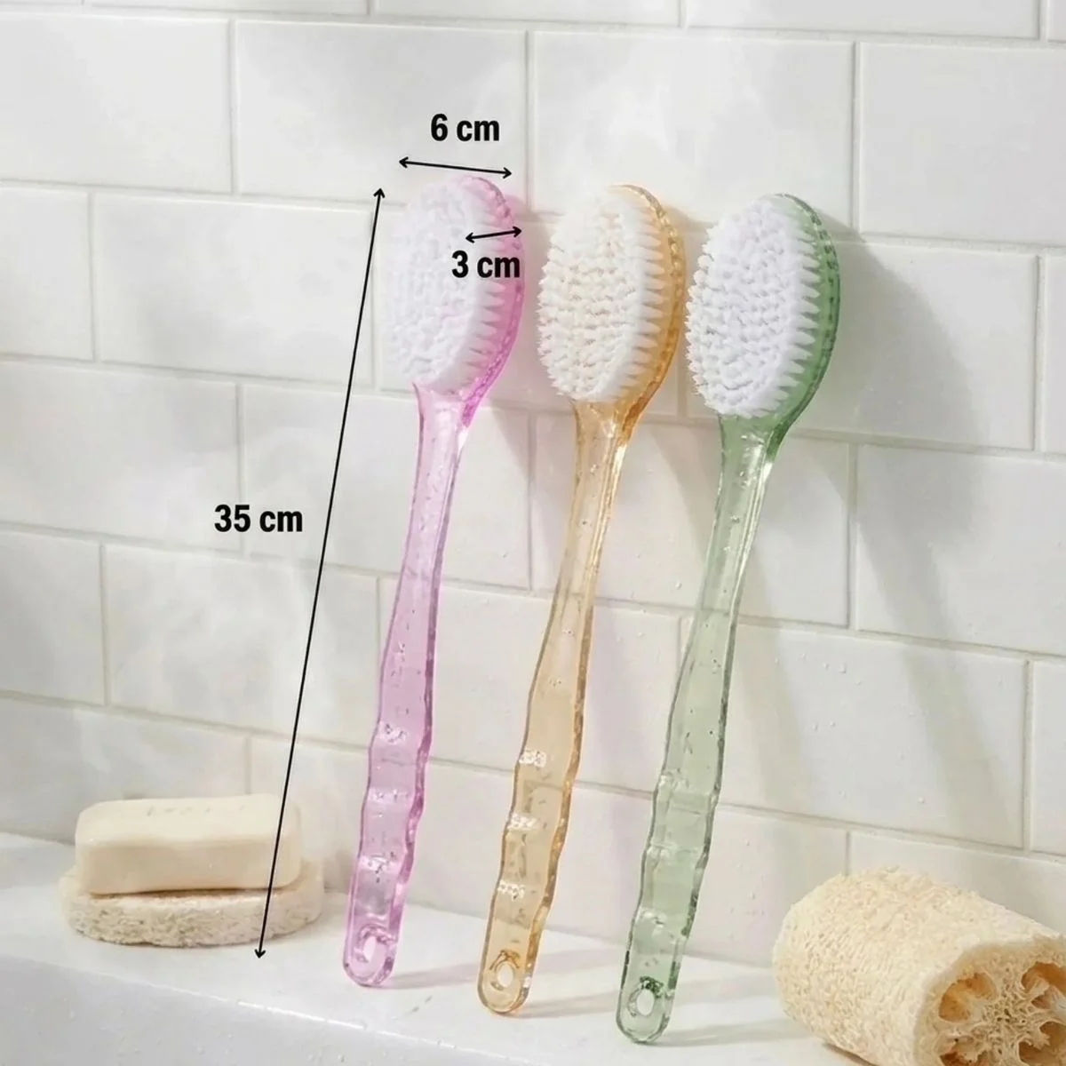 Plastik Saplı Vücut Temizleme Fırçası - Çok Amaçlı Sırt Ve Vücut İçin Banyo Ve Duş Kese Aparatı Bx40 Fiyatı, Yorumları ve Özellikleri