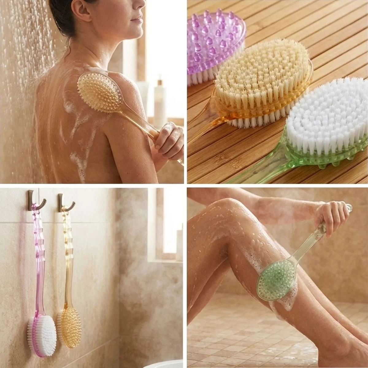 Plastik Saplı Vücut Temizleme Fırçası - Çok Amaçlı Sırt Ve Vücut İçin Banyo Ve Duş Kese Aparatı Bx40 Fiyatı, Yorumları ve Özellikleri