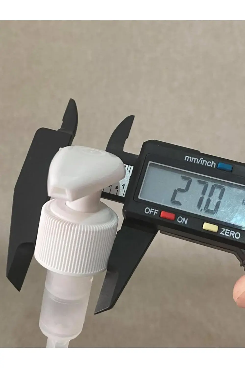 Plastik Sıvı Sabun Pompası Beyaz - Losyon Krem Pompası