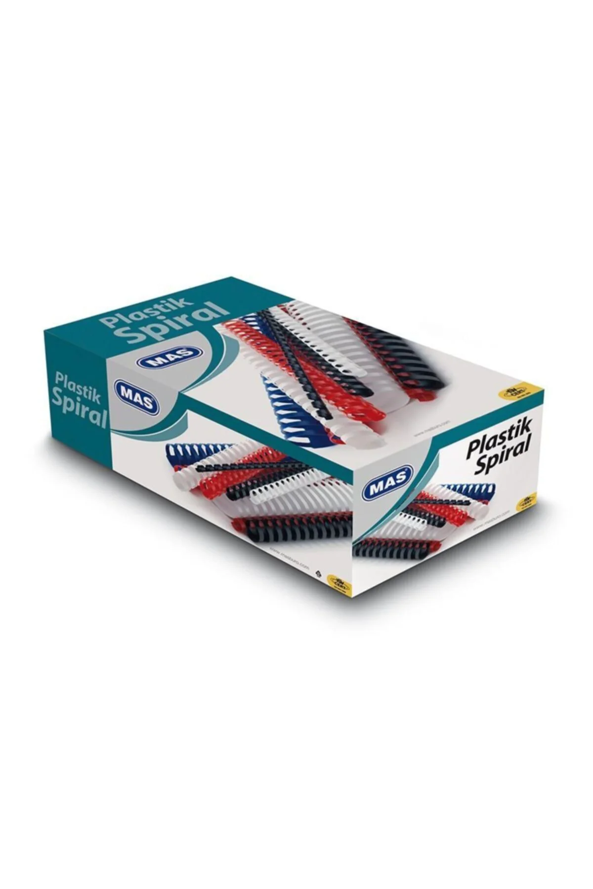 Plastik Spiral 20 Mm Beyaz 100'lü