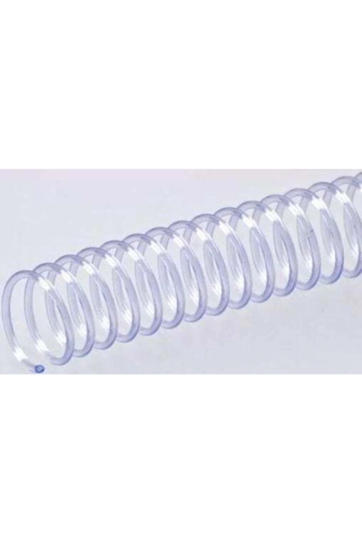 Plastik Spiral 8 Mm Şeffaf 100'lü Paket