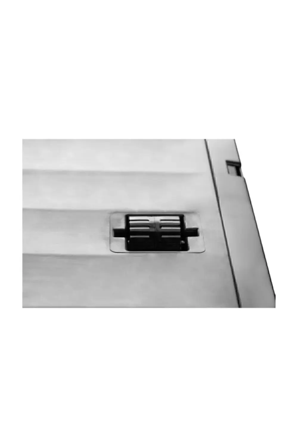 Plastik Tabiat Bahçe Depolama Sandığı 51 cm 117 cm Siyah 54 cm