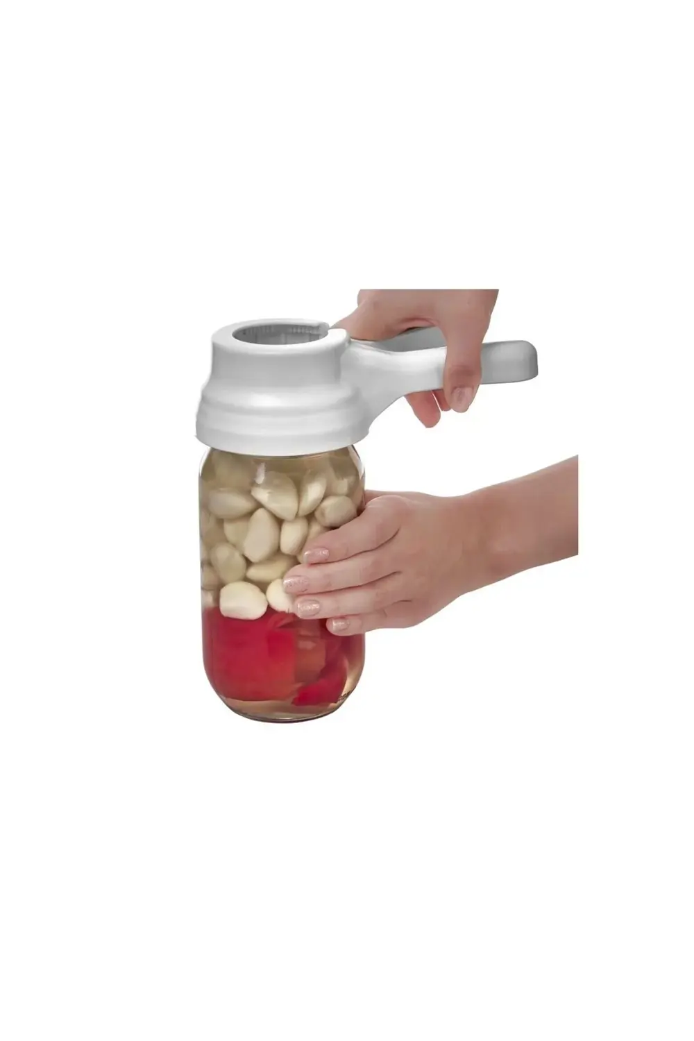 Plastlife Pratik Kavanoz Kapağı Açacak Kavanoz Şişe Saplı Açacağı