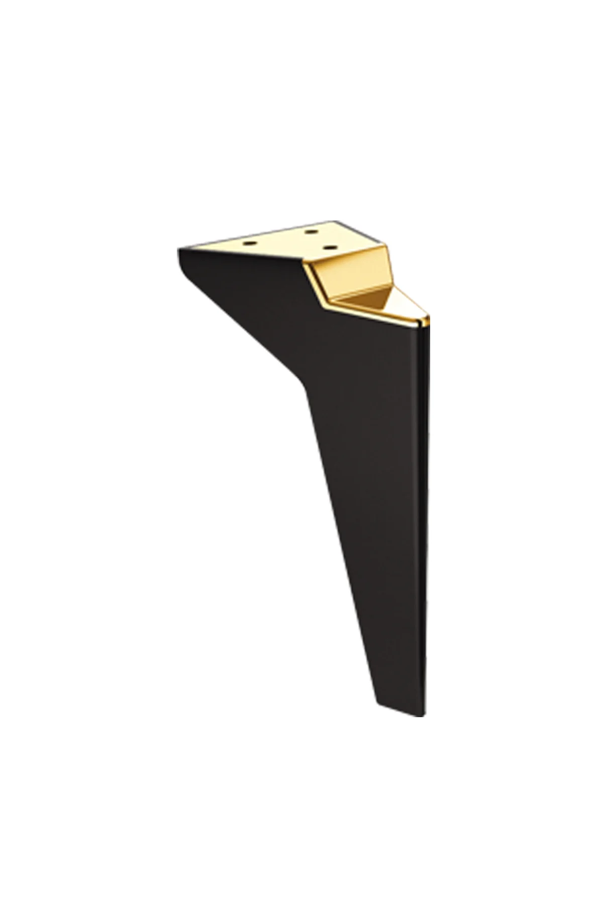 Platin 19 Cm Mat Siyah - Pirinç K (4 ADET) Mobilya Ayağı ,kanepe Ayağı, Koltuk Ayağı, Ünite Ayağı, Fiyatı, Yorumları ve Özellikleri