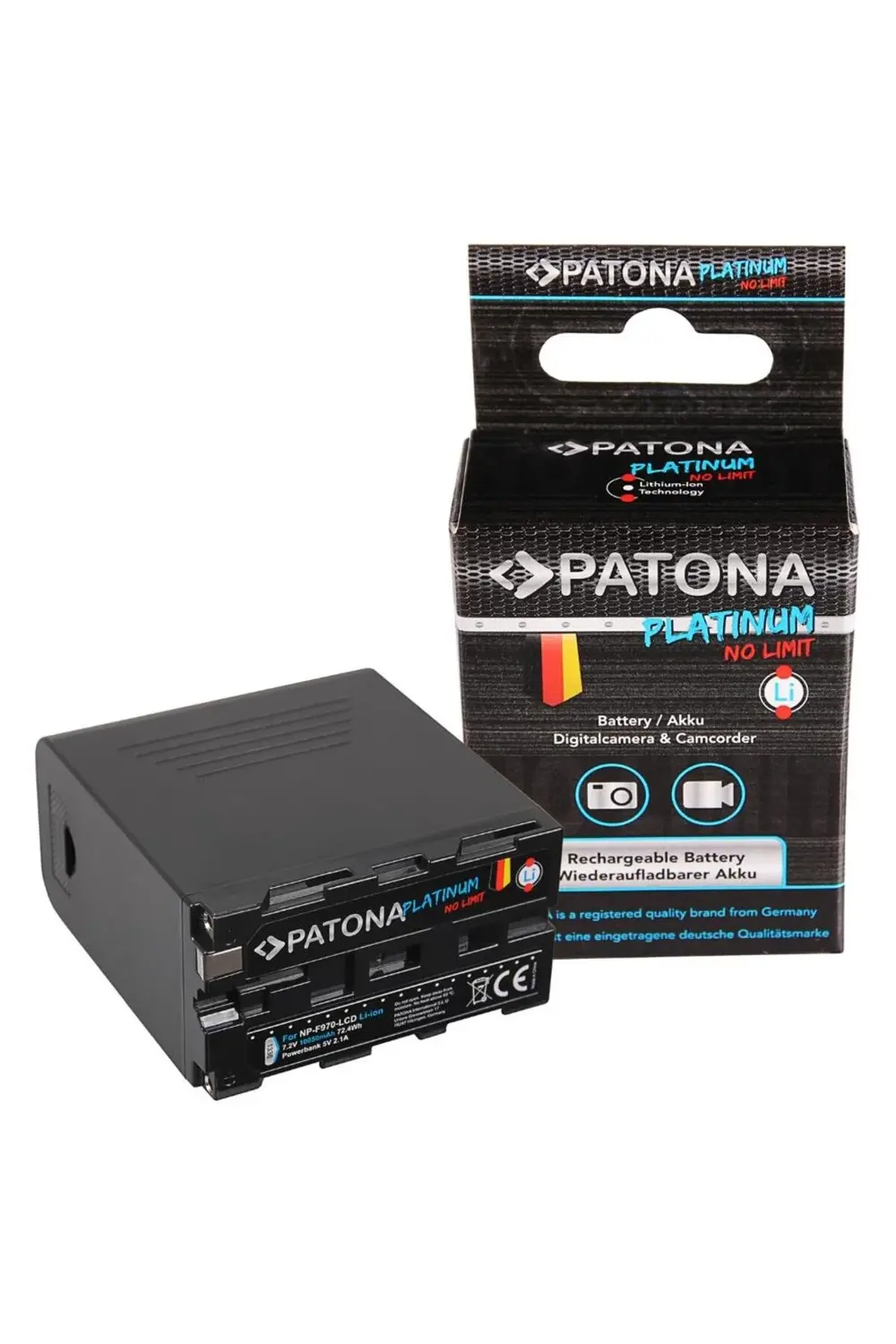 Platinum Np-f970 Lcd Usb Batarya (1336)