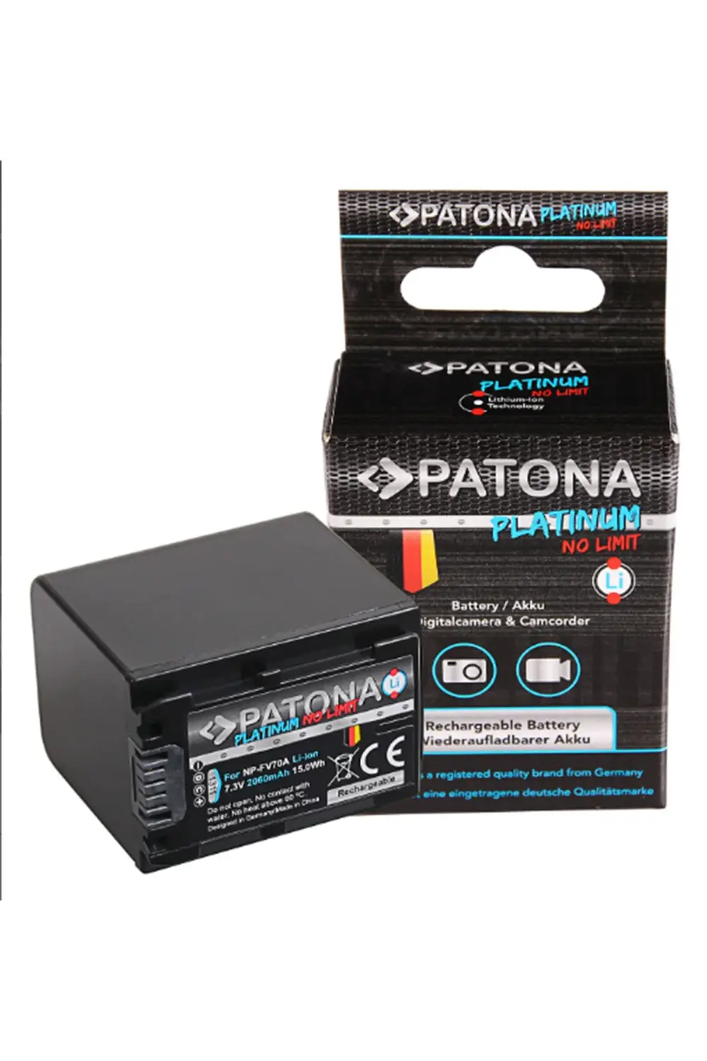 Platinum Sony NP-FV70 Batarya Pil