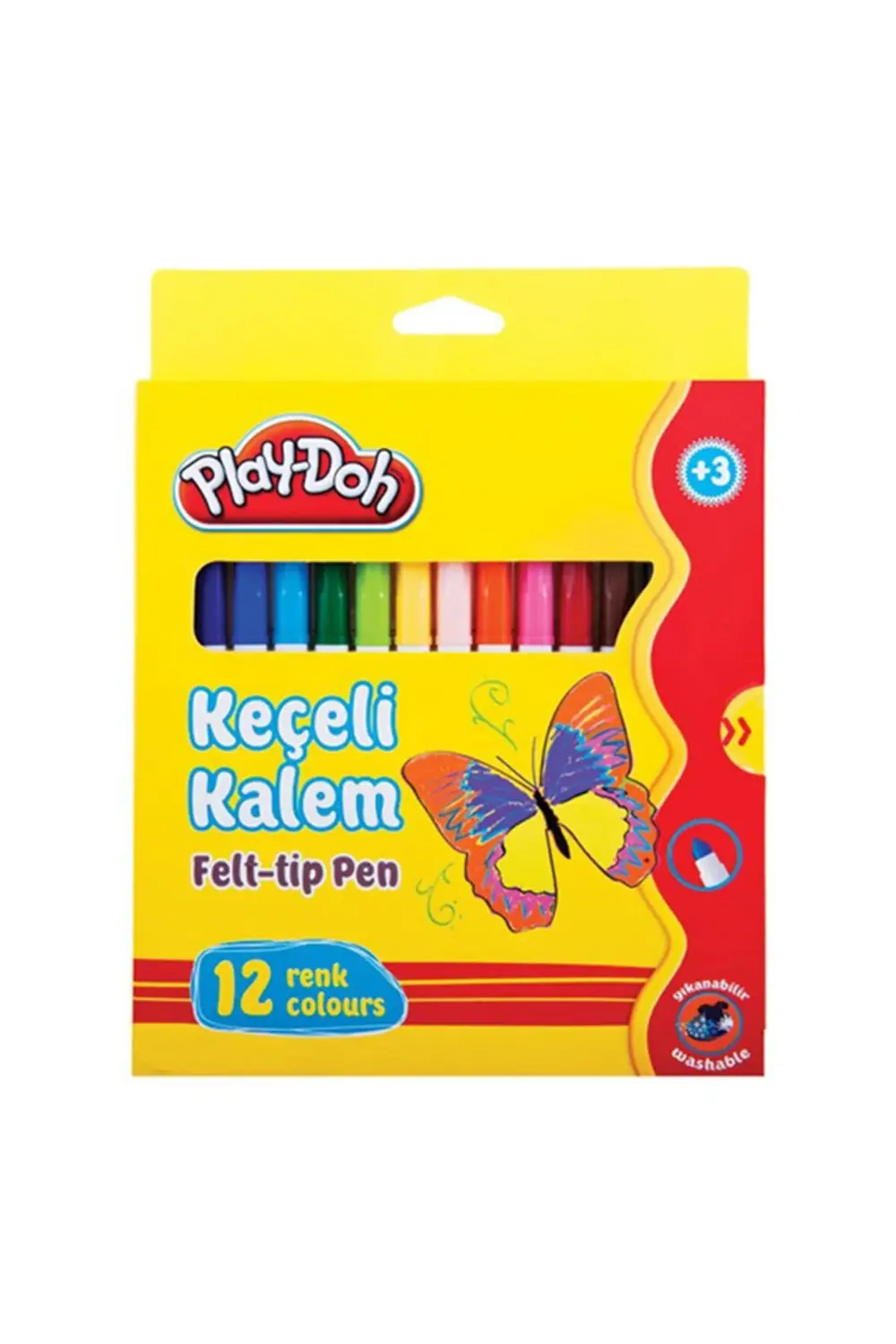 Play-doh Keçeli Kalem 12'li