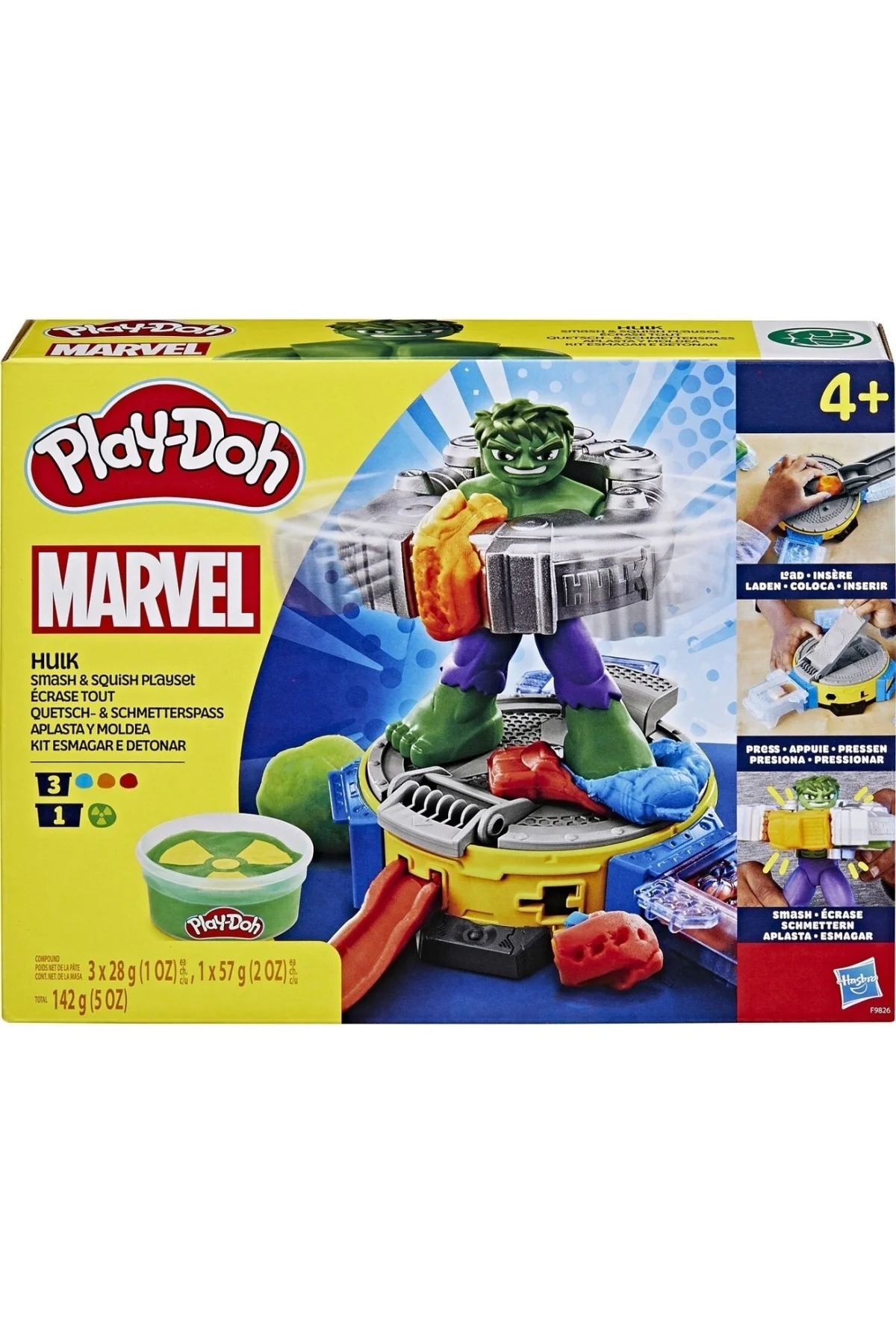 PLAY DOH MARVEL SETİ HULK LOVESTE SI ZDROBESTE Fiyatı, Yorumları ve Özellikleri