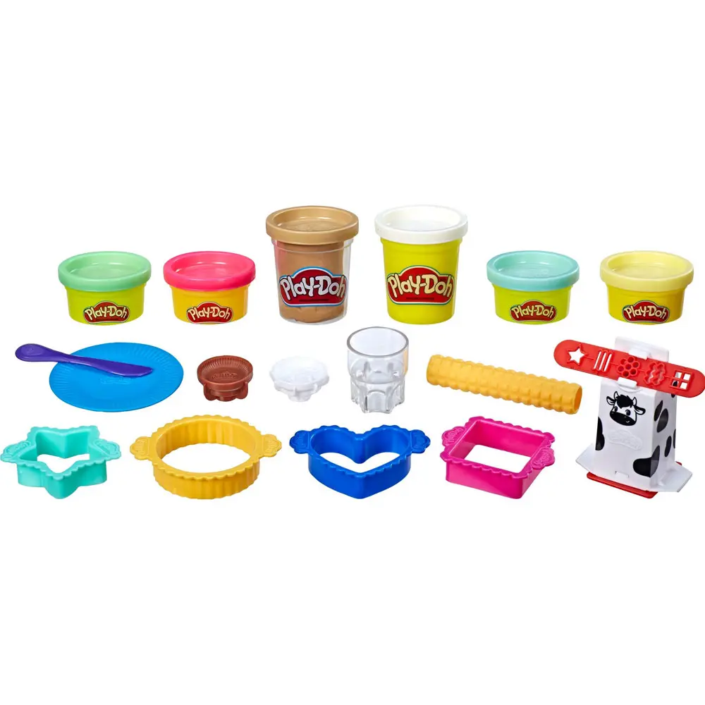 Play-Doh Mutfak Atölyesi Süt ve Kurabiye Seti E5112-E5471 Play-Doh Mutfak Atölyesi Süt ve Kurabiye Seti E5112-E5471