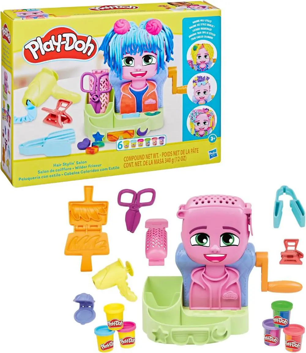 Play-Doh Renkli Kuaför Salonu Oyun Seti F8807 Play-Doh Renkli Kuaför Salonu Oyun Seti F8807