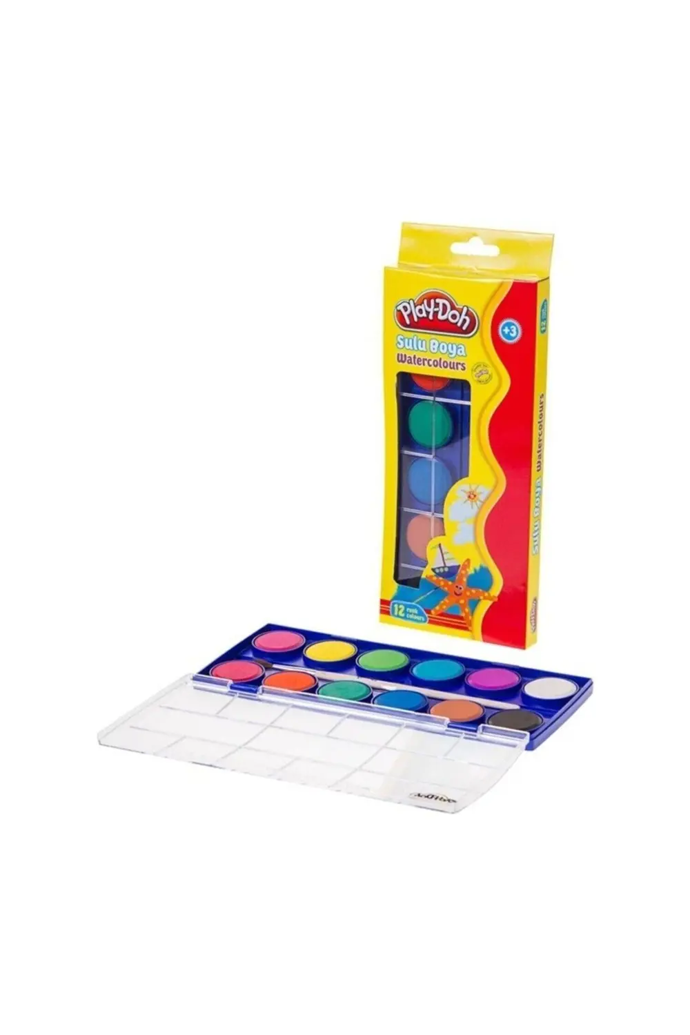 PLAY DOH SU003 12 Lİ SULUBOYA BÜYÜK