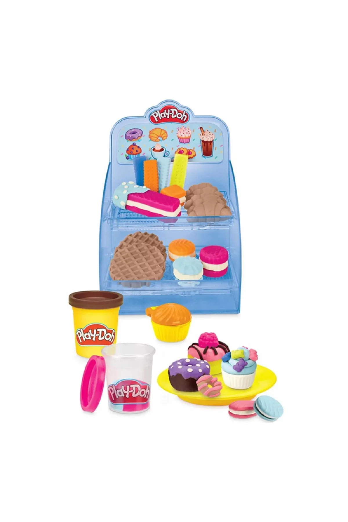 Play-Doh Süper Renkli Kafe Oyun Seti