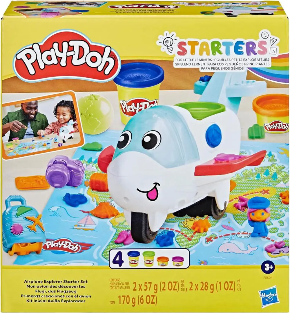 Play-Doh Uçak Kaşifi Başlangıç Oyun Seti F8804