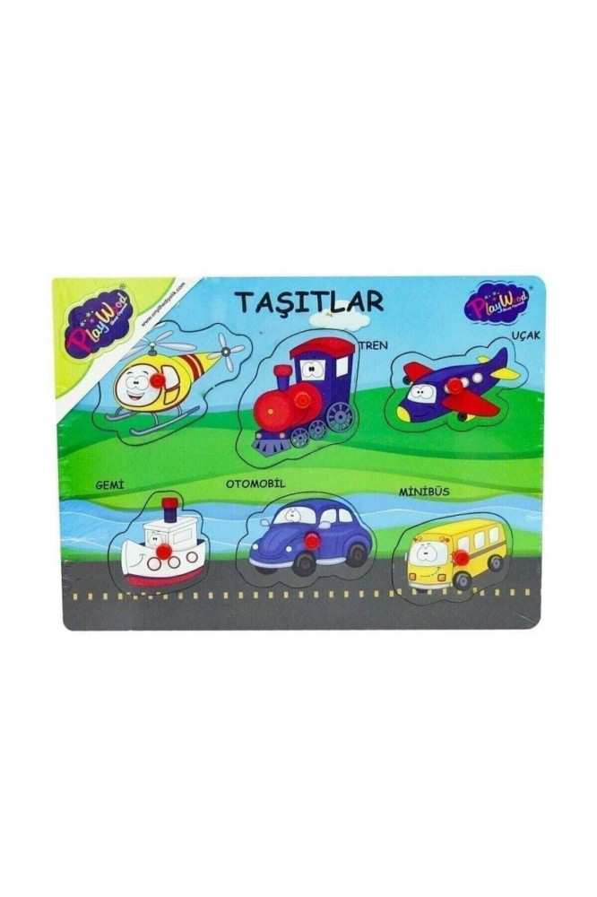 Play Wood Ahşap Tutmalı Taşıtlar ONY-145