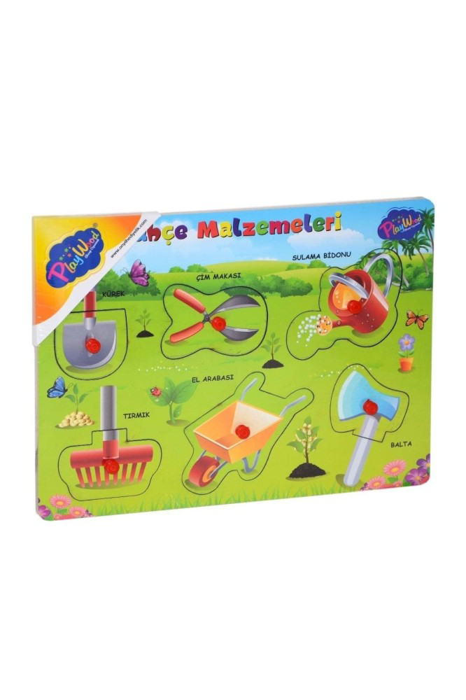 Play Wood Ahşap Tutmalı Bahçe Malzemeleri ONY-293