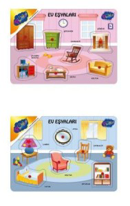 Play Wood Ahşap Tutmalı Ev Eşyaları Ony-281/282