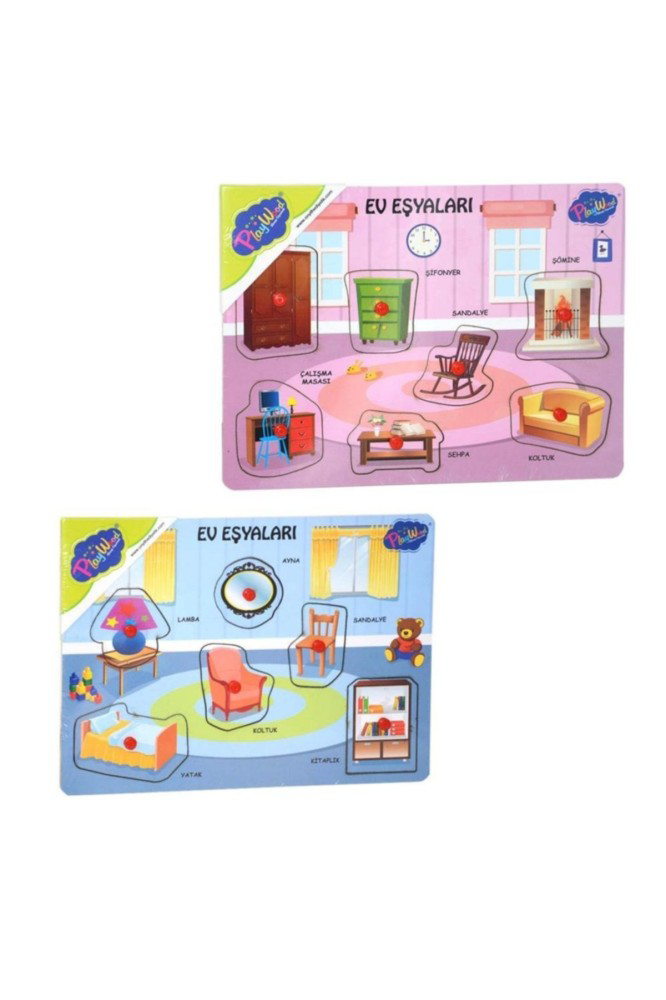 Play Wood Ahşap Tutmalı Ev Eşyaları Ony-281/282