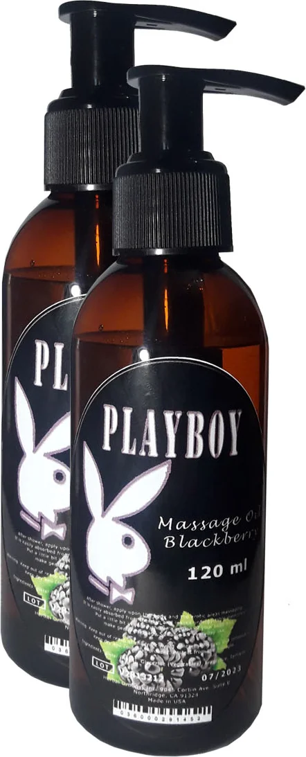 Playboy Böğürtlen Aromalı Vücut Masaj Yağı 120 ml 2 Adet - Lezzetli Dokunuşlar Fiyatı, Yorumları ve Özellikleri
