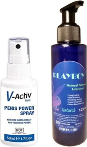 Playboy Hintohu Erkek Spreyi 50 ml + 125 ml Lubrikant Jel Seti Fiyatı, Yorumları ve Özellikleri