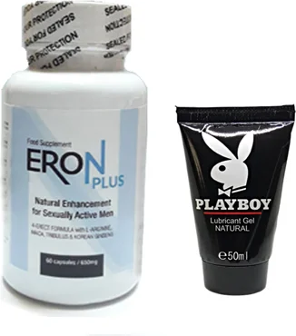 Playboy Jel + Eron Plus Erkek Seti 50ml 60LI - Özel Formül Fiyatı, Yorumları ve Özellikleri