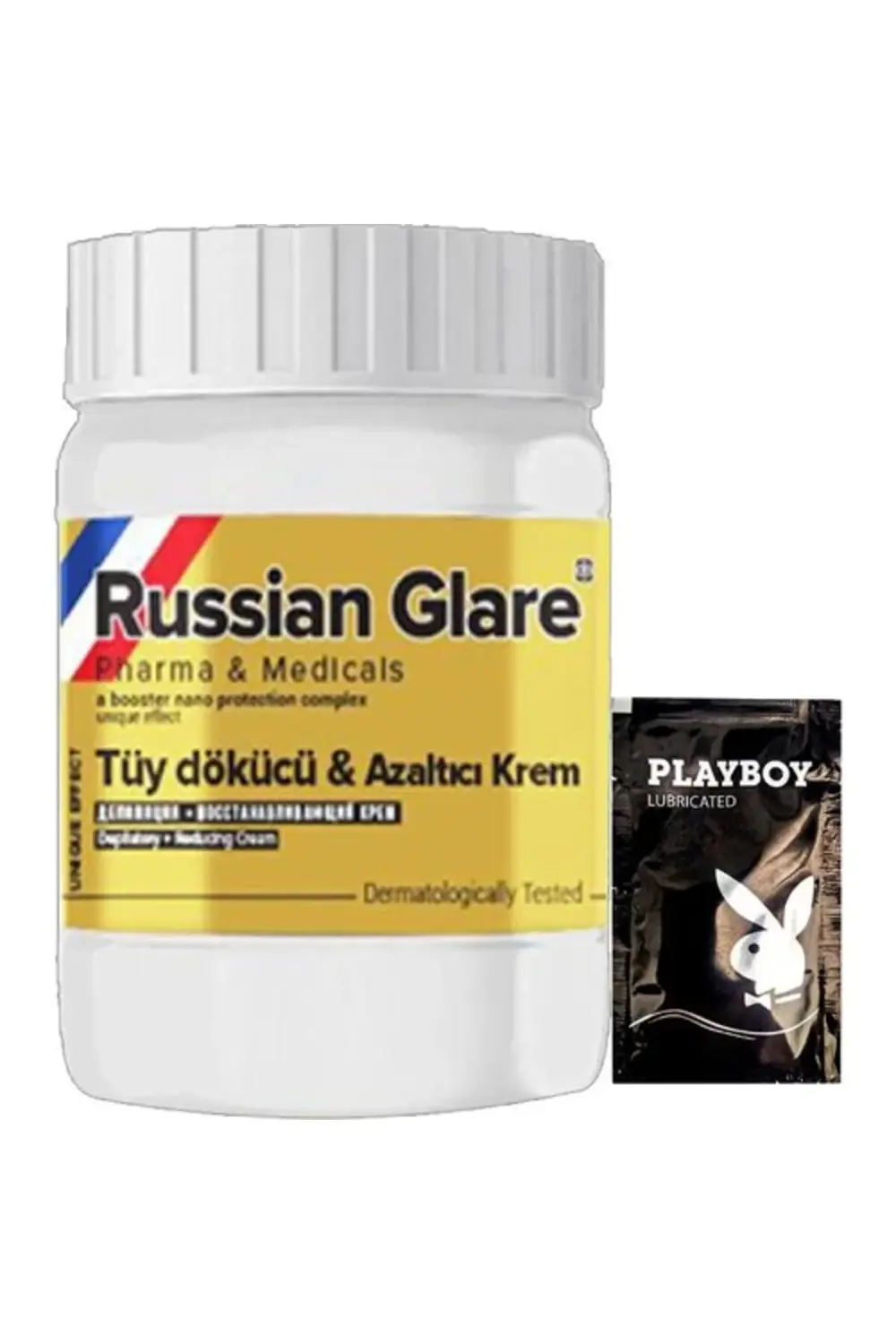 Playboy Rusian Glare Nano 50 ml Rus Merhemi Tüy Dökücü Azaltıcı K
