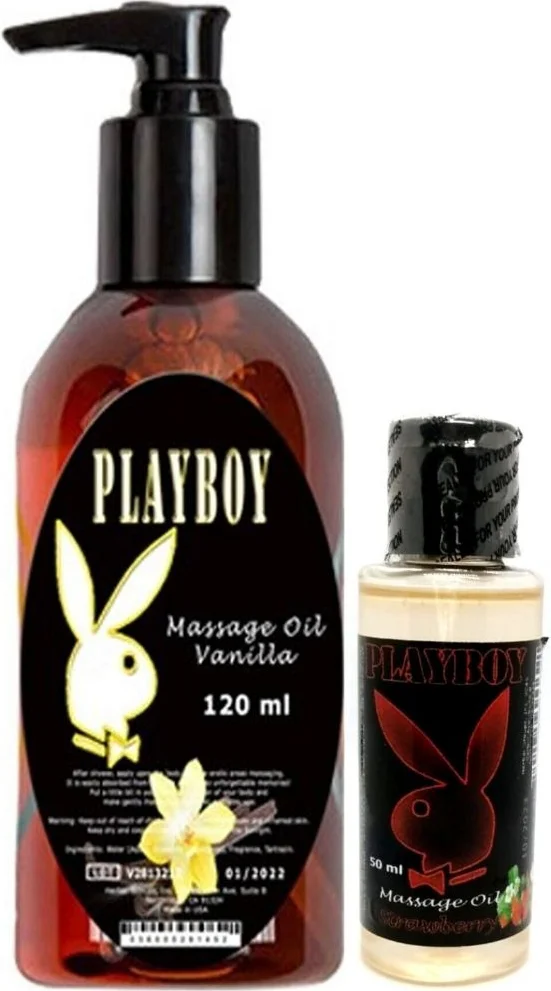 Playboy Vanilya ve Çilek Aromalı Massage Yağı Seti - 120ml + 50ml Fiyatı, Yorumları ve Özellikleri