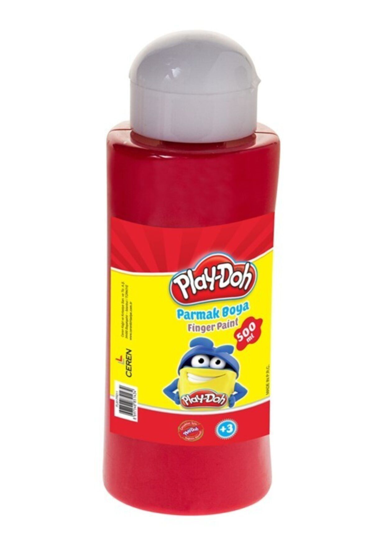 PLAYDOH PARMAK BOYASI 500 ML KIRMIZI PLAYDOH PARMAK BOYASI 500 ML KIRMIZI