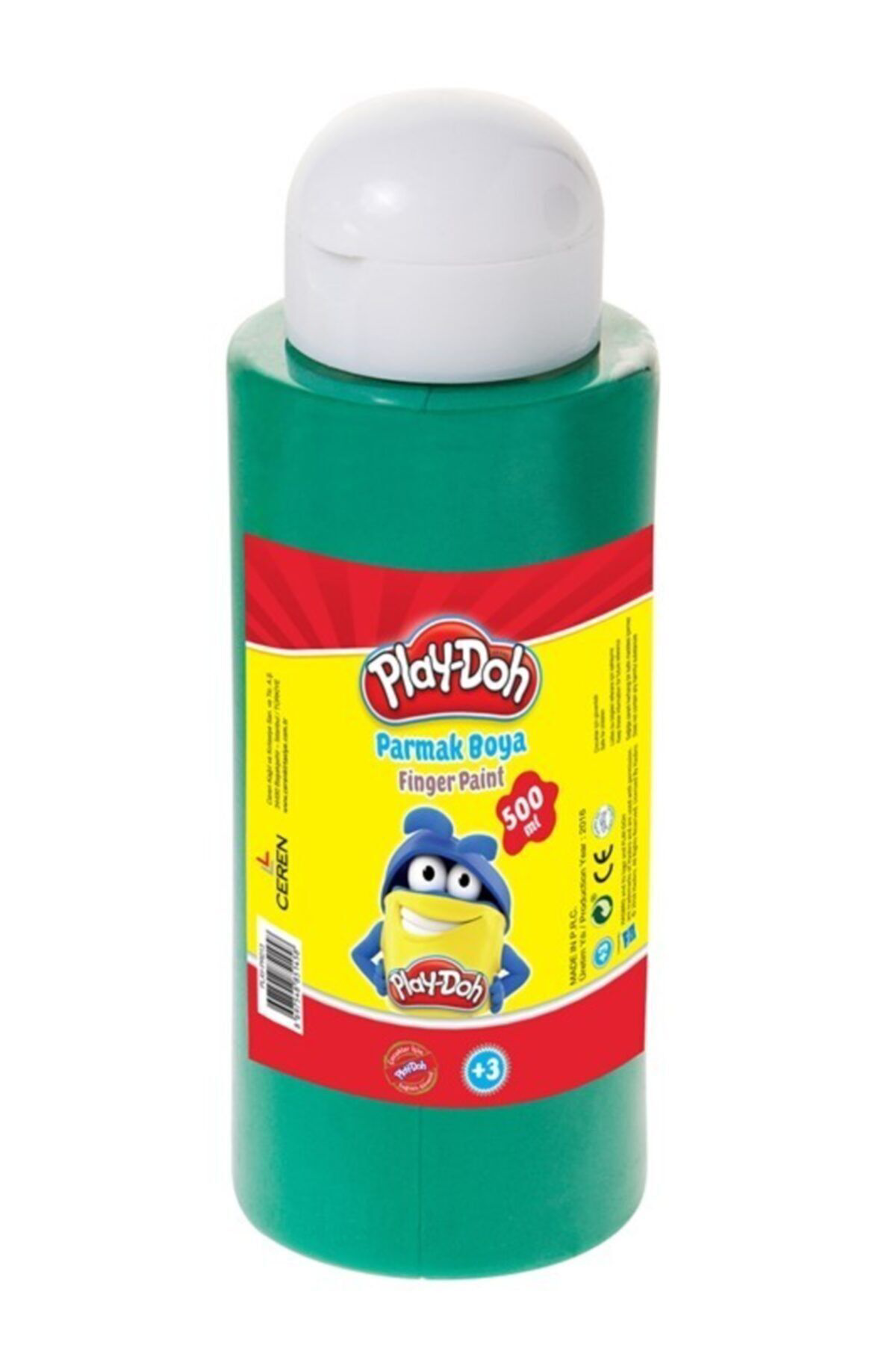 PLAYDOH PARMAK BOYASI 500 ML YEŞİL PLAYDOH PARMAK BOYASI 500 ML YEŞİL