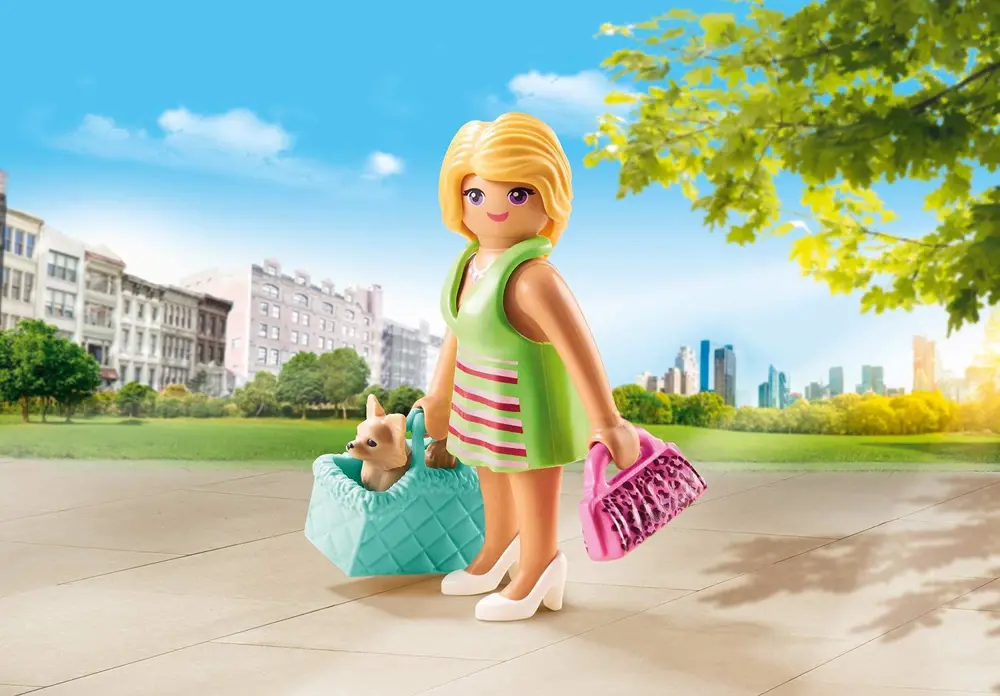 Playmobil  70241 - City Life - Playmobil Friends - Woman with chi