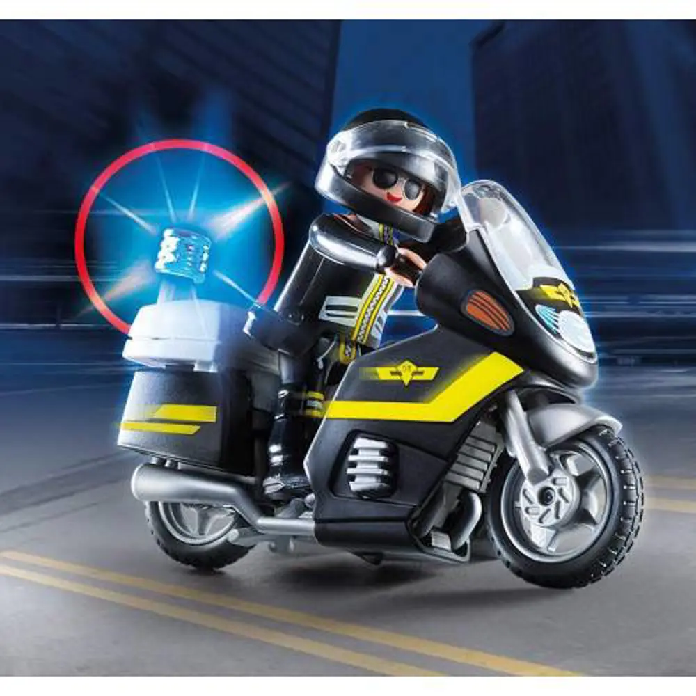 Playmobil 70338 City Action - Elite police transportable headquar