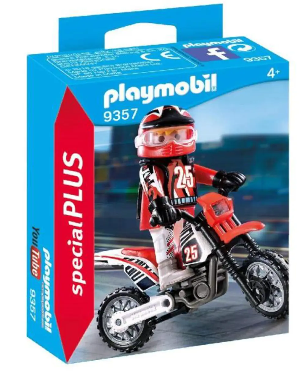 Playmobil 9357 Action - Motocross rider