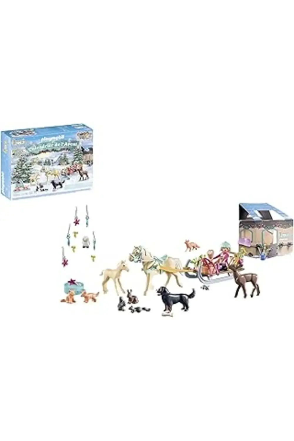 Playmobil Advent Takvimi, Atlar 71345 Noel Kızak Yolculuğu, Şelal