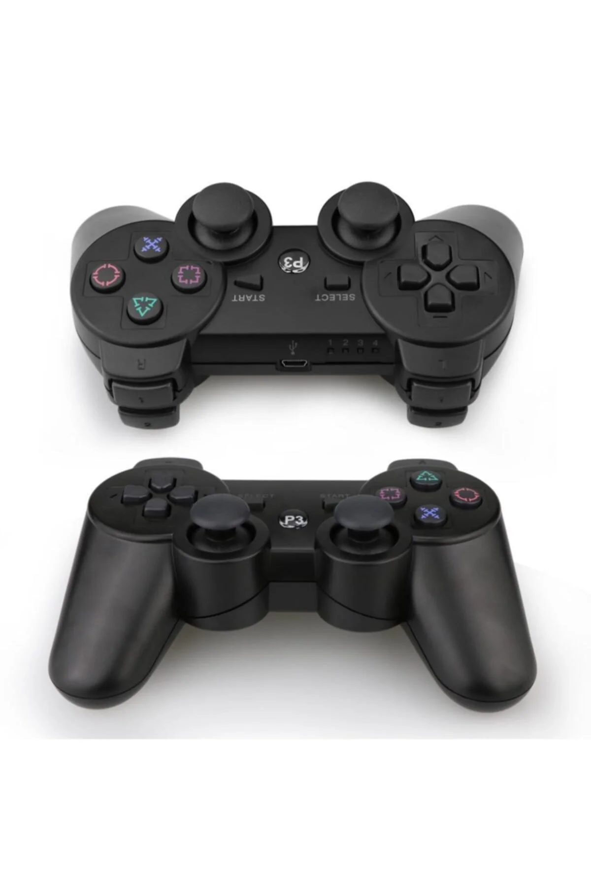 Playstation 3 uyumlu siyah bluetooth joystick, kablosuz bağlantı, 2 yıl garantili