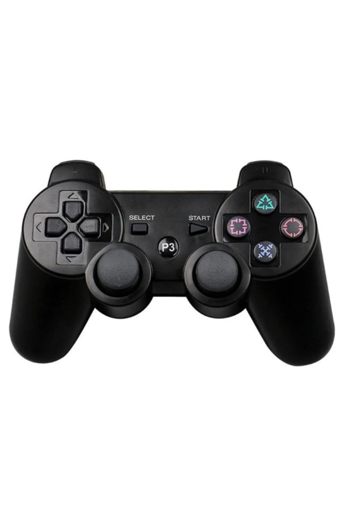 Playstation 3 uyumlu siyah bluetooth joystick, kablosuz bağlantı, 2 yıl garantili