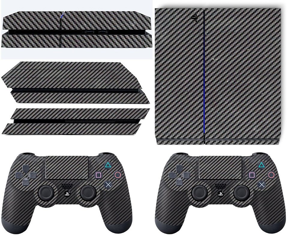 Çınar Extreme Playstation 4 Siyah Carbon Fiber Kaplama Takımı Çınar Extreme Playstation 4 Siyah Carbon Fiber Kaplama Takımı