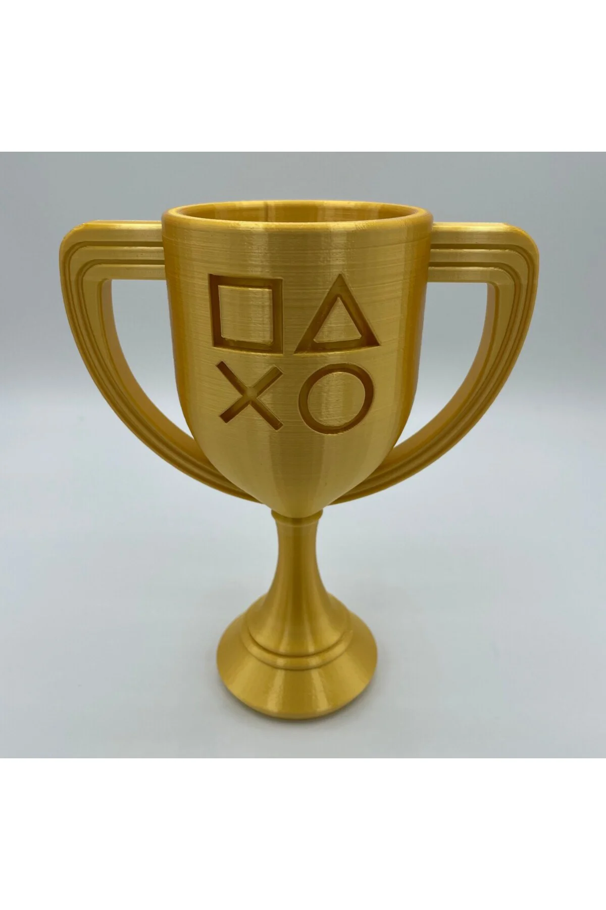Playstation Kupa Figürü 3'lü Set Playstation Altın Kupa Gümüş Kupa Bronz Kupa 15CM