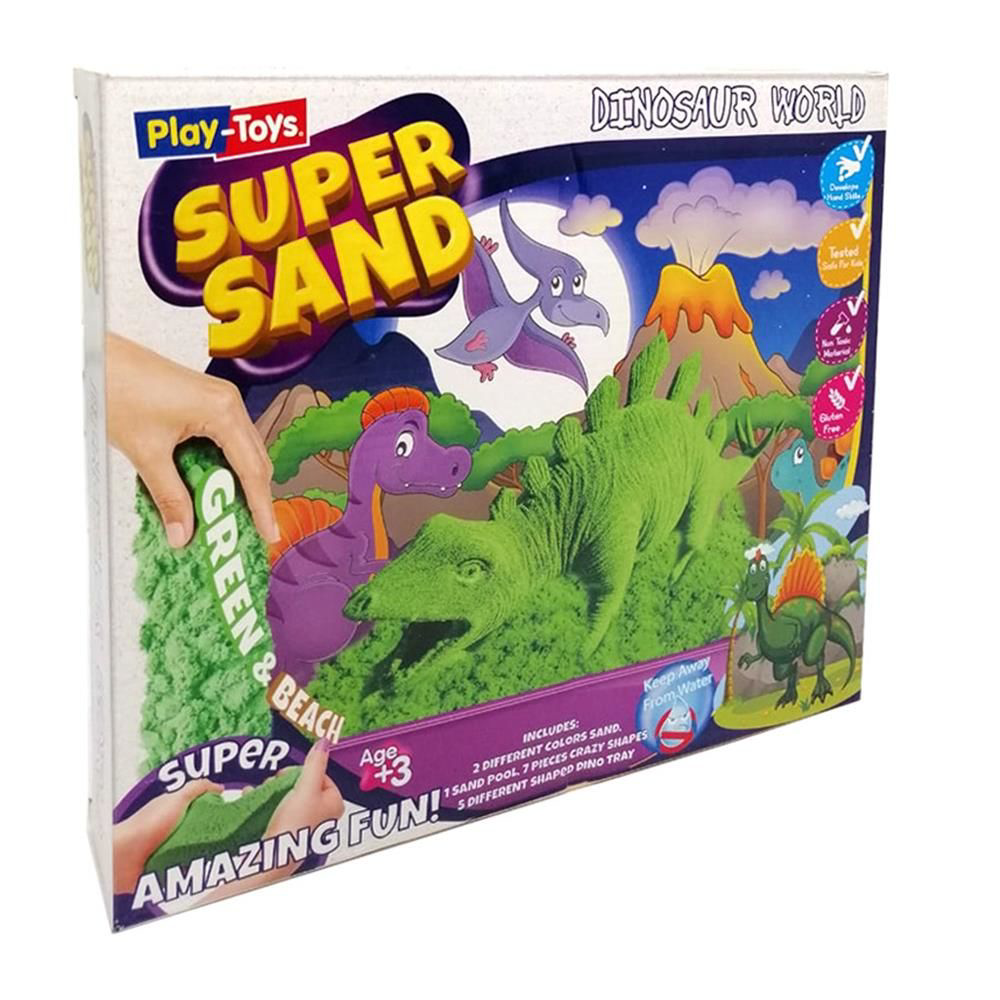 PlayToys Dinazorların Dünyası Oyun Kumu Super Sand PlayToys Dinazorların Dünyası Oyun Kumu Super Sand