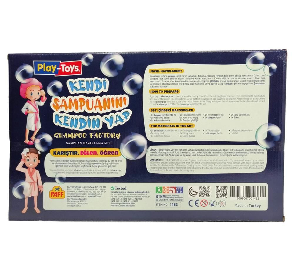 PlayToys Kendi Şampuanını Kendin Yap PlayToys Kendi Şampuanını Kendin Yap