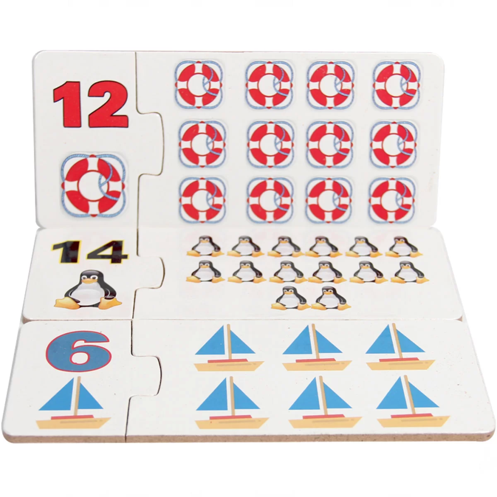 Playwood Ahşap Eğitici Puzzle Sayılar Playwood Ahşap Eğitici Puzzle Sayılar