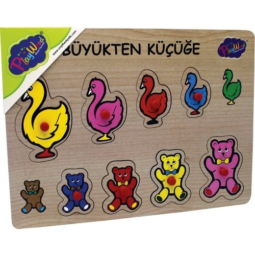 Playwood Ahşap Tutmalı Büyükten Küçüğe Ony-131/132 Playwood Ahşap Tutmalı Büyükten Küçüğe Ony-131/132