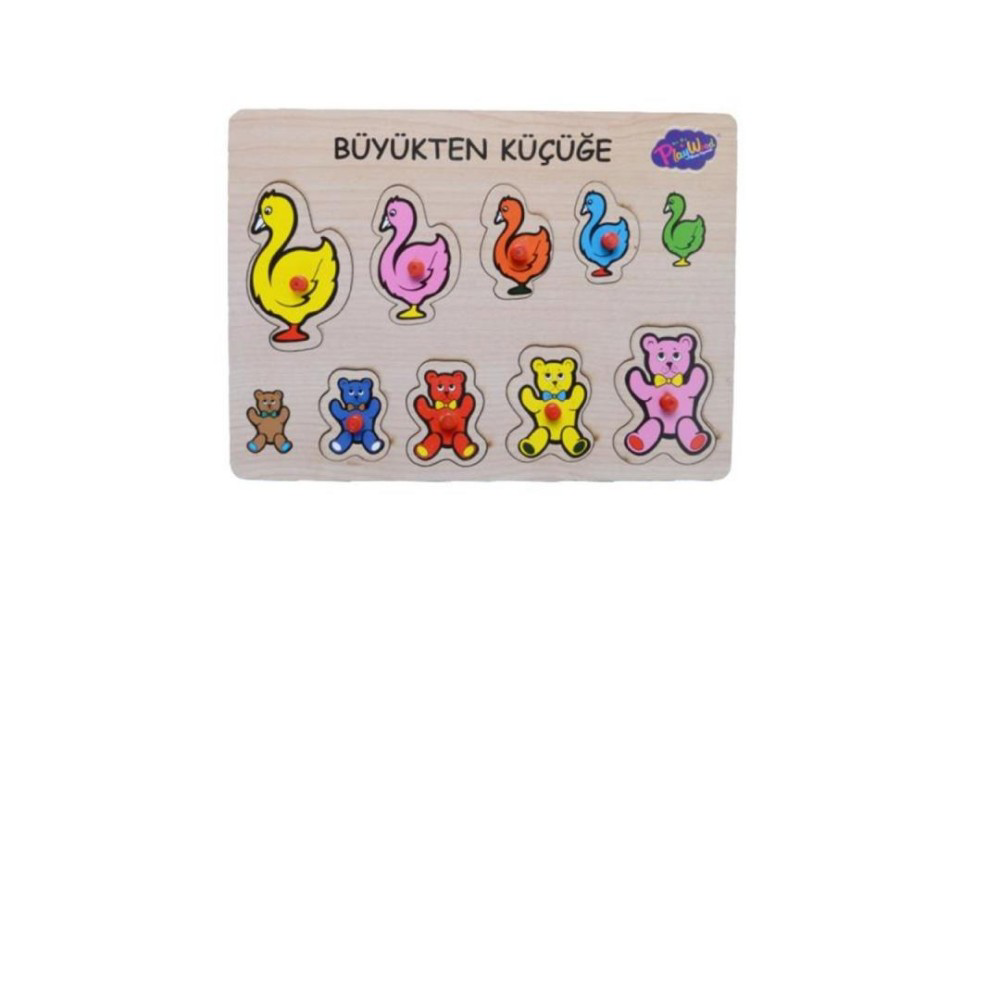 Playwood Ahşap Tutmalı Büyükten Küçüğe Ony-131/132 Playwood Ahşap Tutmalı Büyükten Küçüğe Ony-131/132