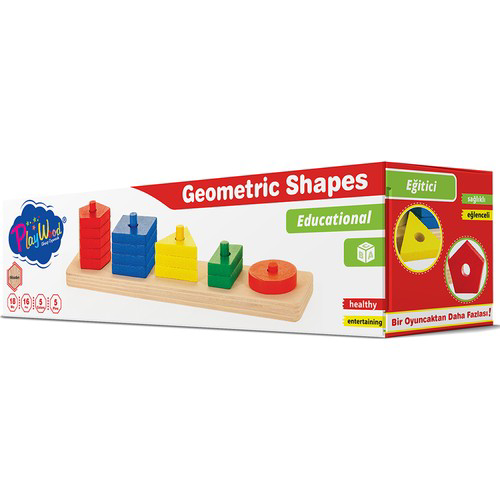 Playwood Kutuda Geometrik Şekiller Ony-305